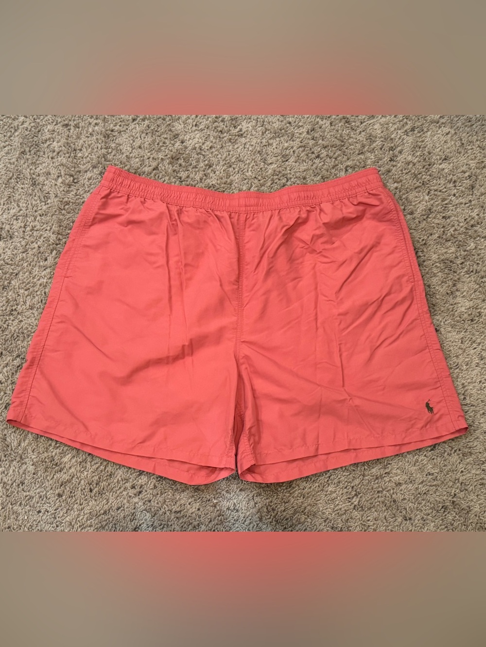 Polo Ralph Lauren Traveler Swim Trunks Men's Coral 4X 4XB